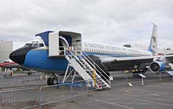 Exterior of the first presidential jet