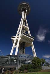 View from the base of the Space Needle